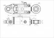 Гидроцилиндр ЦГ-160.80х640.11