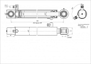 Гидроцилиндр ЦГ-80.50х680.11