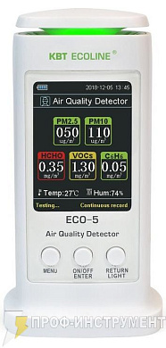 Анализатор воздуха КВТ ECO-5 ECOLINE 79140