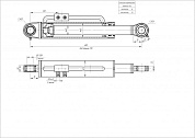 Гидроцилиндр ЦГ-60.40х210.11
