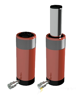 Домкрат универсальный гидравлический одностороннего действия ДУ20П200