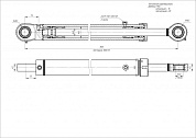 Гидроцилиндр ЦГ-63.40х3000.11