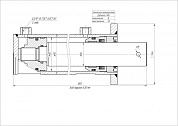 Гидроцилиндр ЦГ-80.56х630.65