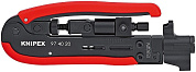 Компрессионный инструмент для штекера на коаксиальный кабель KNIPEX 97 40 20 SB KN-974020SB