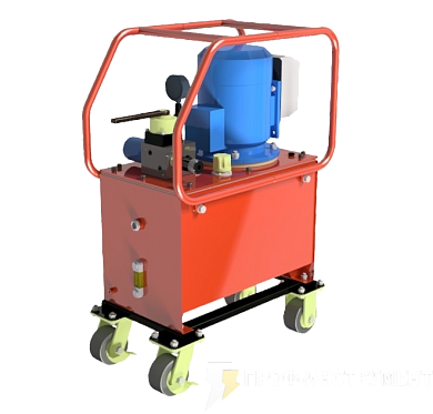 Насосная станция с электроприводом с ручным распределителем НЭР-2,0И40Т1