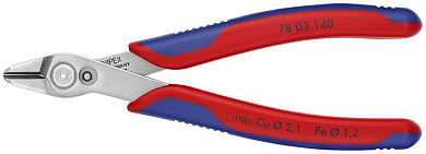 Кусачки для электроники прецизионные Electronic Super Knips ® XL KNIPEX 78 03 140 KN-7803140