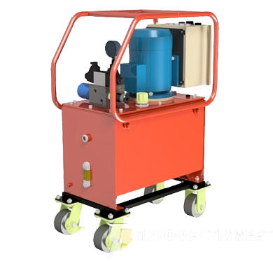 Насосная станция с электроприводом с электромагнитным распределителем НЭЭ-5,0И80Т1